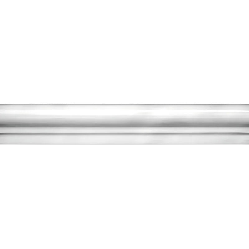 Moldings Thassos Chair Rail Thassos Polished Mosaic Tile.