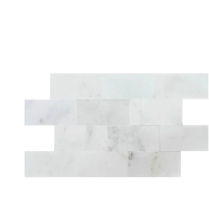Statuary Marble 4x16 Polished Porcelain Tile - stoneandtiledepot.com