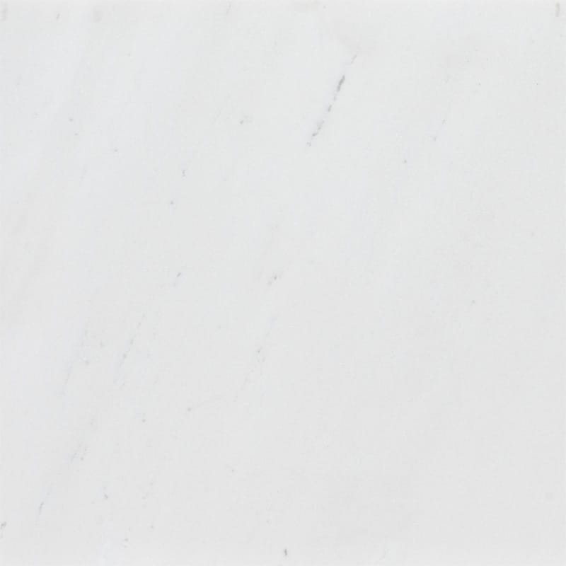 Mont Blanc White Marble 12x12 Honed Tile.